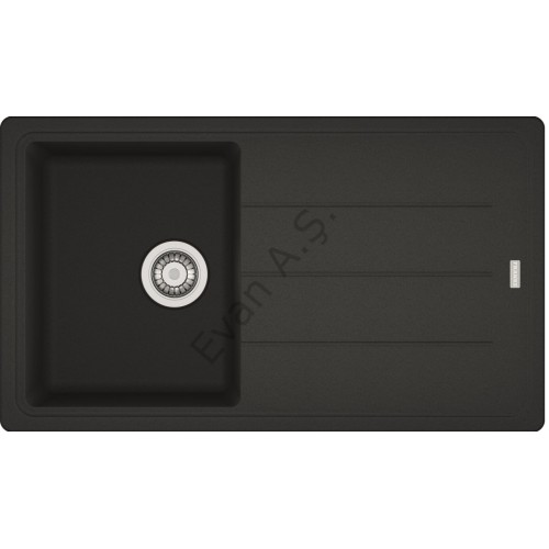 Franke Granit Evye Basis Bfg 611 Nero