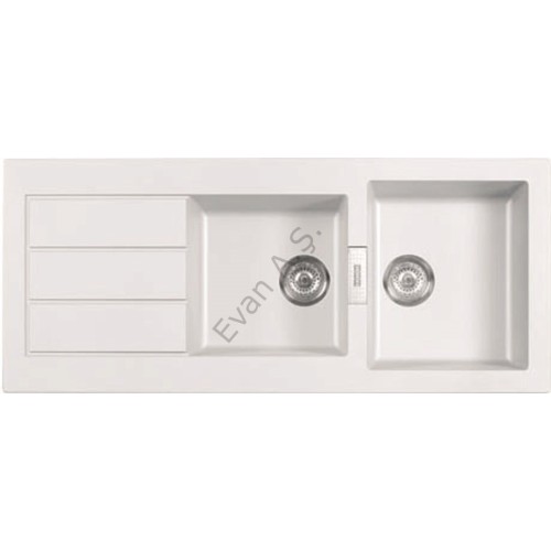 Franke Tectonite Evye Sirius Sid 621 Bianco
