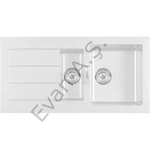 Franke Tectonite Evye Sirius Sid 651 Bianco