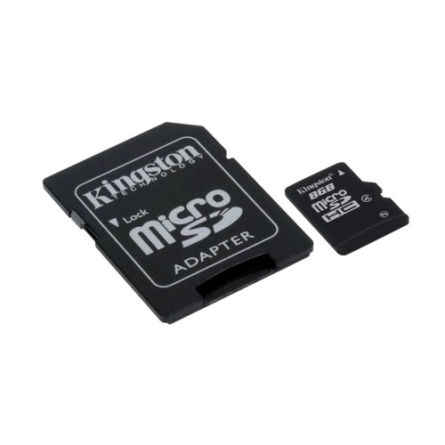 Kingston 8GB SDHC Class4 microSD Hafıza Kartı