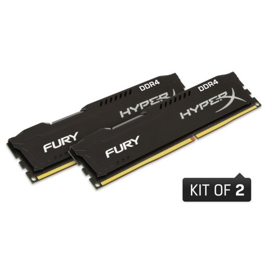 Kingston Hyperx FURY Black 16GB DDR4 2133MHz Bellek Kit (2x8GB)