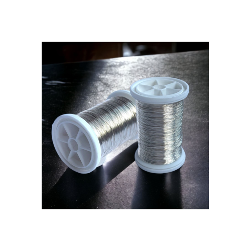 0.30mm (100gr - 150m ) Bakır Üstü Gümüş Kaplı Parlak Gümüş Renkli Filografi Ve Çiçek Teli 0.30mm (100gr - 150m ) Bakır Üstü Gümüş Kaplı Parlak Gümüş Renkli Filografi Ve Çiçek Teli