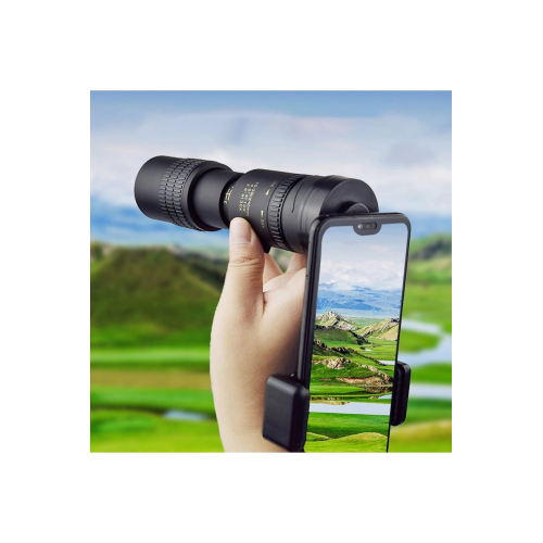 10-300x40mm Monoküler Teleskop-Evrensel Telefon Klipsi-Tripod