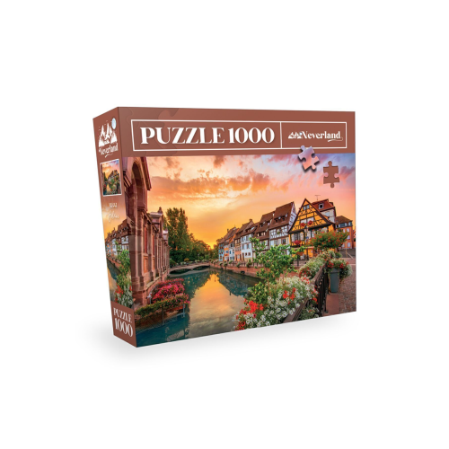 1000 Parça Puzzle - Colmar 1000 Parça Puzzle - Colmar