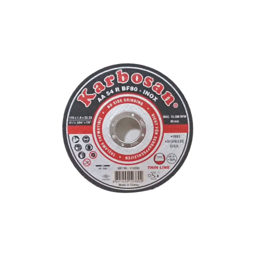 115x1.0x22.23 Çelik (INOX) Ince Kesme Taşı 115x1.0x22.23 Çelik (INOX) Ince Kesme Taşı