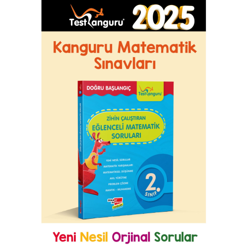 2. Sınıf Zihin Çalıştıran Eğlenceli Kanguru Matematik Soruları
