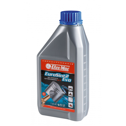 2 Zamanlı Motor Yağı 1 Litre Eurosint Tam Sentetik