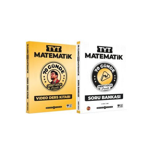 2026 Tyt 70 Günde Matematik Kampı Video Ders Kitabı Ve Tyt Matematik Soru Bankası Seti