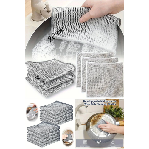 20x20 Inox (1adet ) Tel Bez Zor Kir Bezi, Inox Telli Bulaşık Bezi, Mutfak Banyo Bezi 20x20 Inox (1adet ) Tel Bez Zor Kir Bezi, Inox Telli Bulaşık Bezi, Mutfak Banyo Bezi