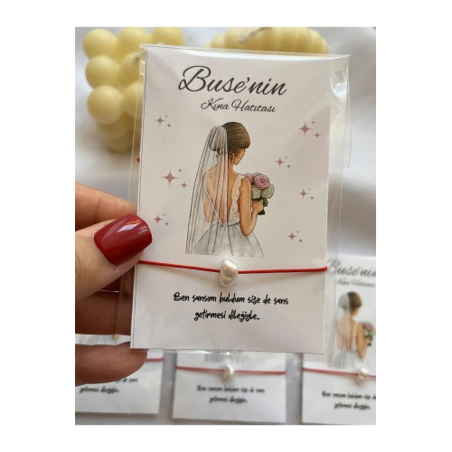 24 Adet Kişiye Özel Şans Bilekliği Isimli Söz Nişan Nikah Kına Hediyesi 24 Adet Kişiye Özel Şans Bilekliği Isimli Söz Nişan Nikah Kına Hediyesi
