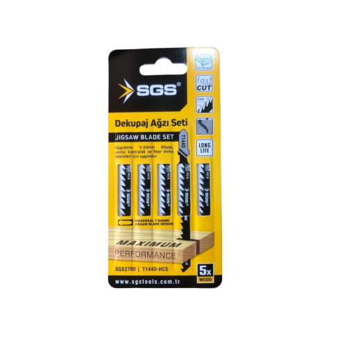 2700 DEKUPAJ AĞZI SETİ 5'Lİ T144D-HCS 2700 DEKUPAJ AĞZI SETİ 5'Lİ T144D-HCS