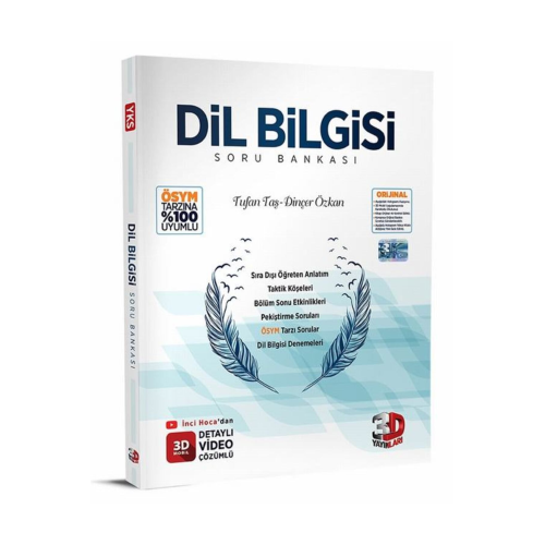 3 D Dil Bilgisi Konu Özetli Soru Bankası 3 D Dil Bilgisi Konu Özetli Soru Bankası