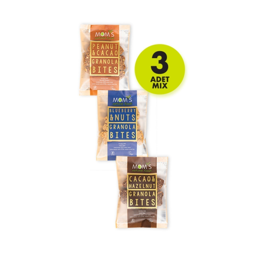 3'lü Mix Gluten Free Granola BITES 3'lü Mix Gluten Free Granola BITES