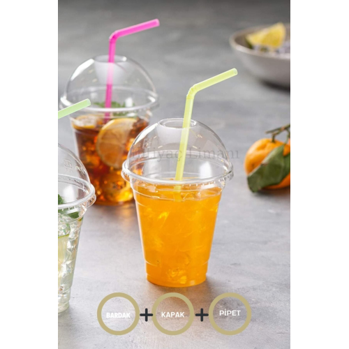 350 cc Kalın Milkshake Soğuk Kahve Bardağı+Kapak+Bardak+Pipet 10lu Bardak Seti 350 cc Kalın Milkshake Soğuk Kahve Bardağı+Kapak+Bardak+Pipet 10lu Bardak Seti