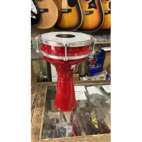 4 Numara Alüminyum Bordo Darbuka SV104 4 Numara Alüminyum Bordo Darbuka SV104