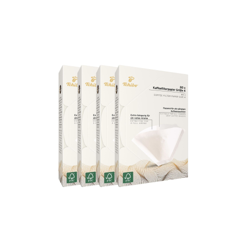 4 X 80 Adet Filtre Kahve Kağıdı 4 X 80 Adet Filtre Kahve Kağıdı