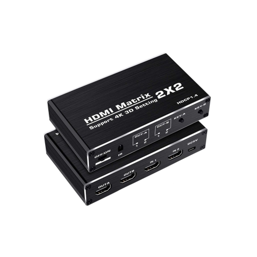 4kmx222 2x2 Matrix Switch Splitter Hdmı 2.0 4k 2160p Hdr 4kmx222 2x2 Matrix Switch Splitter Hdmı 2.0 4k 2160p Hdr