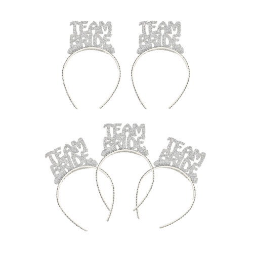 5 Adet Gümüş Team Bride Simli Eva Taç Gri Silver Renk Bekarlığa Veda Bride To Be Partisi Nedime Tacı 5 Adet Gümüş Team Bride Simli Eva Taç Gri Silver Renk Bekarlığa Veda Bride To Be Partisi Nedime Tacı