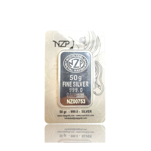 50 Gram Kulçe Gümüş (999,9) 50 Gram Kulçe Gümüş (999,9)