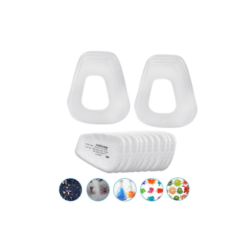 5n11 10 Adet Pamuk Filtre 2 Adet 501 Filtre Kapağı N95 Part... 5n11 10 Adet Pamuk Filtre 2 Adet 501 Filtre Kapağı N95 Part...