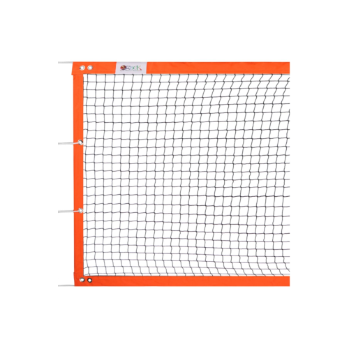 70cm * 8.00mt - Mini Tenis Ağı - Voleybol - Ayak Tenisi Filesi - Profesyonel Turuncu