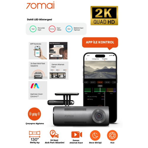 70mai Dash Cam M310