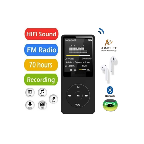 8GB DAHİLİ HAFIZALI BLUETOOTHLU MP3-MP4 ÇALAR SES KAYIT FM RADİO DAHİLİ HOPARLÖR EKRANLI MÜZİK ÇALAR 8GB DAHİLİ HAFIZALI BLUETOOTHLU MP3-MP4 ÇALAR SES KAYIT FM RADİO DAHİLİ HOPARLÖR EKRANLI MÜZİK ÇALAR