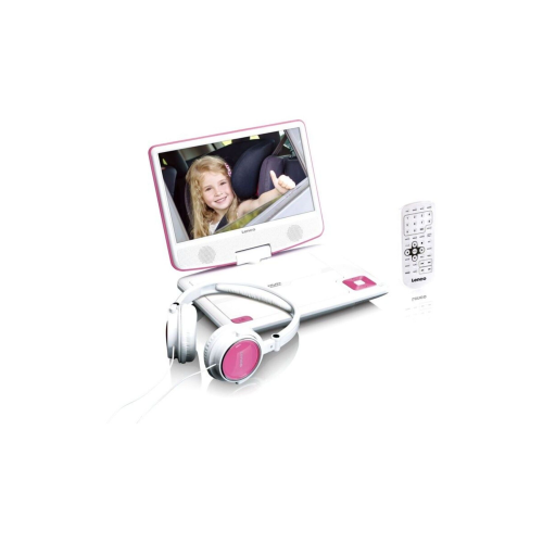 9-İnç Taşınabilir DVD Oynatıcı Braketli Pembe, Ailenizin Seyahat Arkadaşı 9-İnç Taşınabilir DVD Oynatıcı Braketli Pembe, Ailenizin Seyahat Arkadaşı