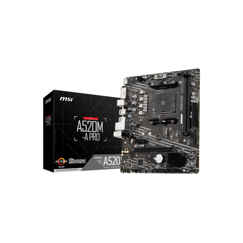 A520m-a Pro Amd A520 Soket Am4 Ddr4 4600(OC)mhz Matx Gaming Anakart A520m-a Pro Amd A520 Soket Am4 Ddr4 4600(OC)mhz Matx Gaming Anakart
