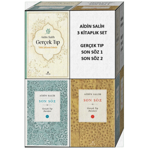 Aidin Salih Alternatif Tıp Seti ( 3 Kitap Takım ) Gerçek Tıp / Son Söz 1 / Son Söz 2 Aidin Salih Alternatif Tıp Seti ( 3 Kitap Takım ) Gerçek Tıp / Son Söz 1 / Son Söz 2