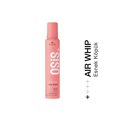Air Whip Hacim Ve Tutuş Sağlayan Esnek Köpük 200ml | Nemli Saç Hissi, Isı Koruma Air Whip Hacim Ve Tutuş Sağlayan Esnek Köpük 200ml | Nemli Saç Hissi, Isı Koruma