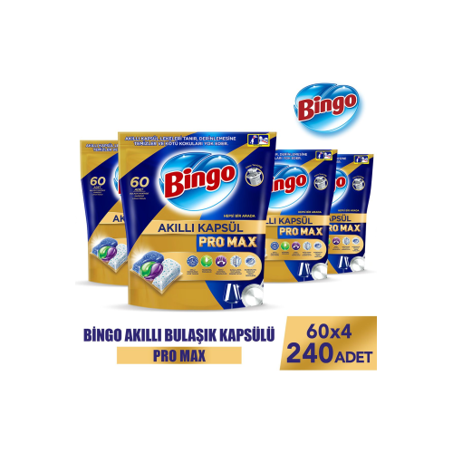 Akıllı Kapsül Pro Max Bulaşık Makinesi Deterjanı Tableti 240 Adet Akıllı Kapsül Pro Max Bulaşık Makinesi Deterjanı Tableti 240 Adet