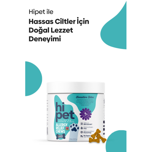 Alerjik Ciltler Için Çiğnenebilir Tablet (SENSİTİVE) Alerjik Ciltler Için Çiğnenebilir Tablet (SENSİTİVE)
