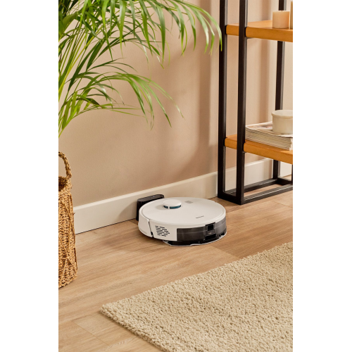 Alex Laser 1291h Moplu Ve Haritalamalı Akıllı 5 Kpa Robot Süpürge Beyaz