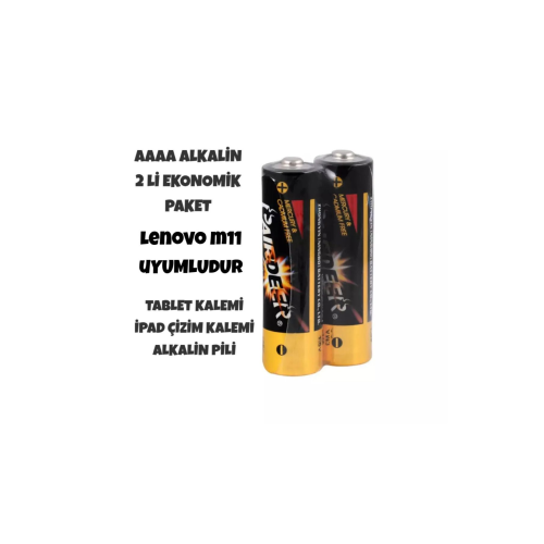 ? Alkalin Aaaa 1.5v Pil – 2’li Paket Tablet Kalem Pili (4A) | Tüm Tablet Kalemleriyle Uyumlu ? ? Alkalin Aaaa 1.5v Pil – 2’li Paket Tablet Kalem Pili (4A) | Tüm Tablet Kalemleriyle Uyumlu ?