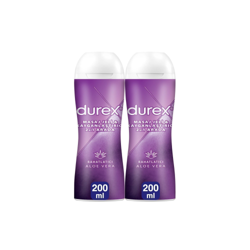Aloe Vera 2si 1 Arada Kayganlaştırıcı & Masaj Jeli 200ml X 2 Adet Aloe Vera 2si 1 Arada Kayganlaştırıcı & Masaj Jeli 200ml X 2 Adet