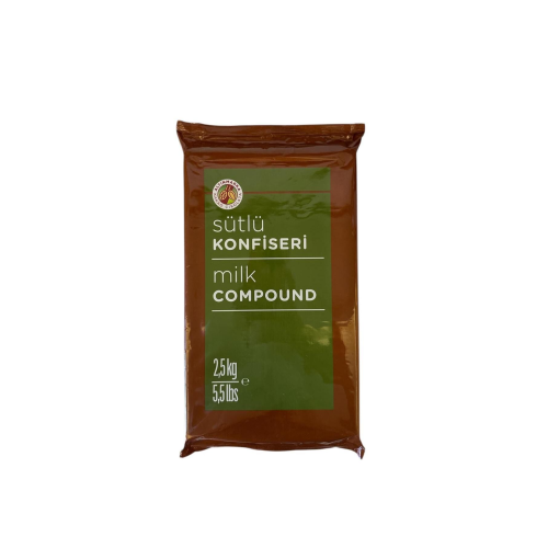 Alt448 Sütlü Konfiseri Kuvertür 2.5kg Alt448 Sütlü Konfiseri Kuvertür 2.5kg