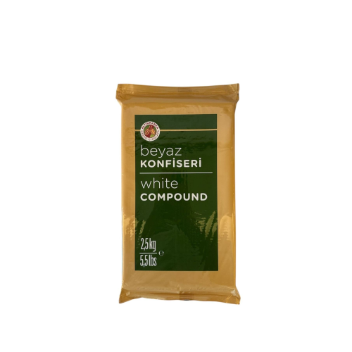 Alt450 Beyaz Konfiseri Kuvertür 2.5kg