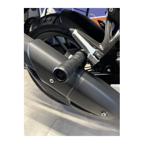 APACHE RTR 200 uyumlu  MOTOSİKLET TAKOZU 2 Li Set Siyah