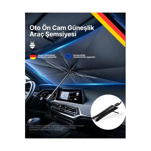 Araba Güneş Gölge Koruyucu Yenilenmiş Yansıtma Teknoloji Şemsiye Oto Ön Cam Güneşlik Araç Şemsiyesi Araba Güneş Gölge Koruyucu Yenilenmiş Yansıtma Teknoloji Şemsiye Oto Ön Cam Güneşlik Araç Şemsiyesi