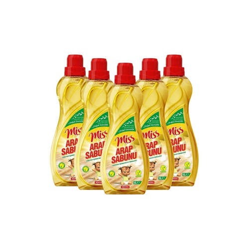 Arap Sabunu 5'li 1000 ml Ekonomik Paket Arap Sabunu 5'li 1000 ml Ekonomik Paket