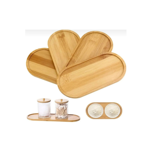 Bambu Oval Sunum Ve Servis Tepsisi Yağdanlık Altlığı, Mutfak Ve Banyo 1 Adet Bambu Oval Sunum Ve Servis Tepsisi Yağdanlık Altlığı, Mutfak Ve Banyo 1 Adet