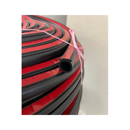 Bantlı Kapı Fitili ( Çap-15 Mm )- Bantlı Sünger - D Tipi Fitil [ 1 Adet 1 Metre )