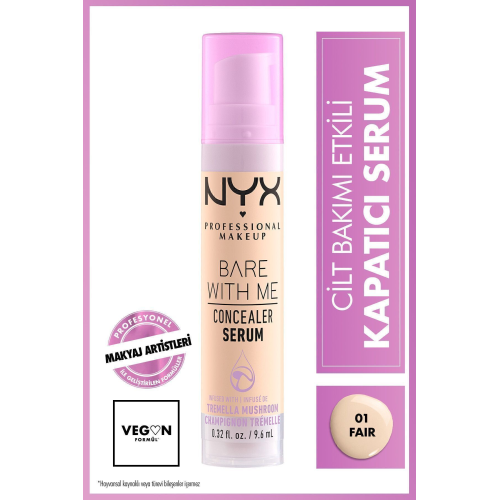 Bare With Me Kapatıcı Serum 01 Fair Concealer Bare With Me Kapatıcı Serum 01 Fair Concealer