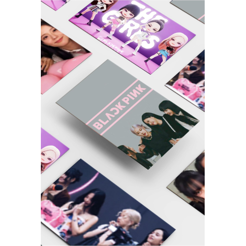 Blackpink 55 Adet Premium Fotokart Seti Blackpink 55 Adet Premium Fotokart Seti
