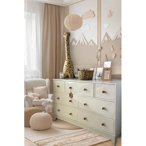 Bonnie %100 Mdf Beyaz 8 Çekmeceli Bebek & Çocuk Şifonyer Bonnie %100 Mdf Beyaz 8 Çekmeceli Bebek & Çocuk Şifonyer
