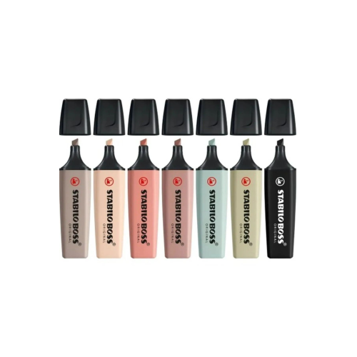 Boss Original Nature Colors 7'li Işaretleme Kalemi Set Boss Original Nature Colors 7'li Işaretleme Kalemi Set