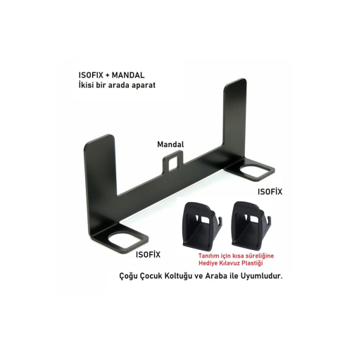Brk Isofix Bebek Oto Koltuğu Aparatı Metal Braketi Her Araca Uygun Brk Isofix Bebek Oto Koltuğu Aparatı Metal Braketi Her Araca Uygun