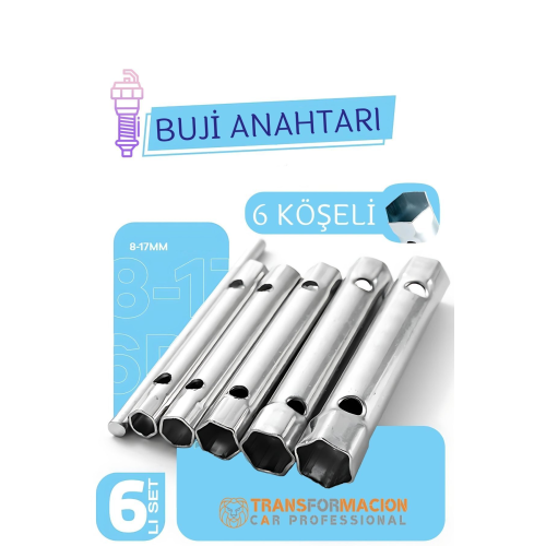 Buji Sökme Takma Anahtarı - Torklu 5 Ebat Buji Anahtarı 721800