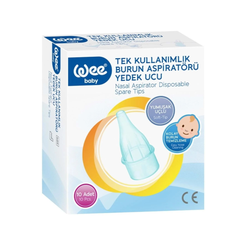 Burun Aspiratörü Nasal Yedek Ucu 10 Adet